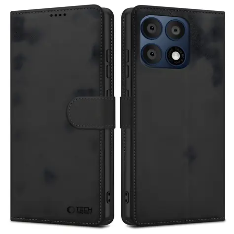Etui Tech-Protect Wallet czarne / Etui / Motorola Edge 70 Pro 5G / Portfel