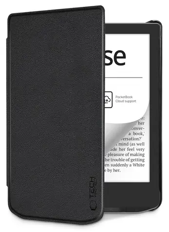 Etui Tech-Protect SmartCase do PocketBook Verse, Pro, Lite czarne / Etui