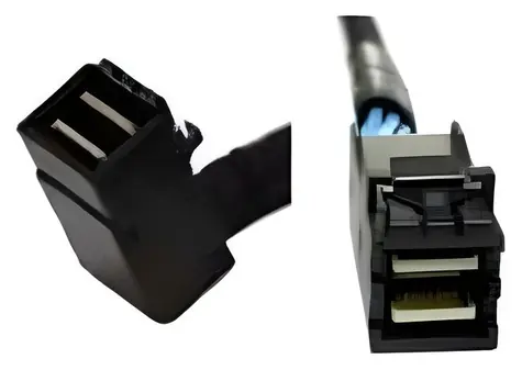 Kit Cable Intel SFF-8643 - SFF-8643 90° / Kabel / SAS / 650 mm