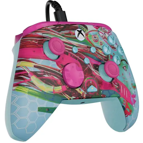 Turtle Beach Rematch Glow Advanced / Gamepad / do Xbox Series X/S, Xbox One, PC / USB-C / podświetlenie RGB