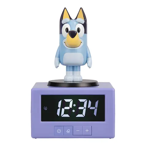 Budzik PALADONE Bluey / Wyświetlacz cyfrowy / Świecąca figurka / 3 baterie AA