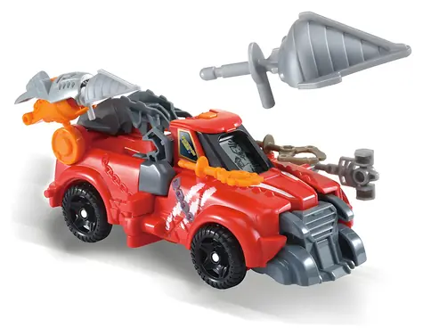 VTech Dinosaur Switch & Go Dinos Fighter Velociraptor / 3 w 1 transformacja w pojazd / Dźwięki i światła / od 3 lat