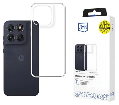 Etui 3mk Clear / Tylna obudowa / Motorola Moto G87