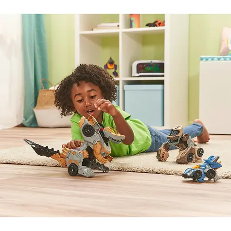 VTech Dinosaur Switch & Go OneClick Mega Dragon / Transformacja jednym ruchem / Dźwięki i światła / od 3 lat