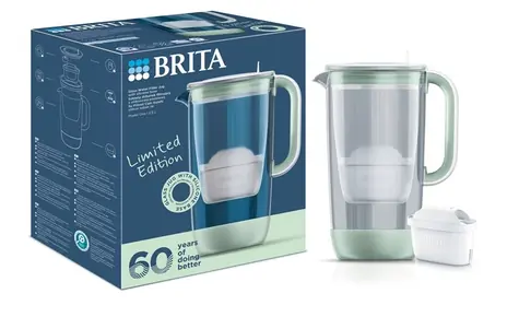 Brita Glass zielony / Dzbanek filtrujący / 2,5 l / Filtr Maxtra PRO