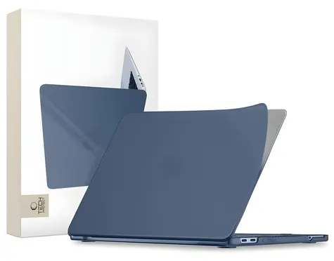 Etui Tech-Protect Softshell granatowe / Etui / Apple MacBook Neo 13" / 2026