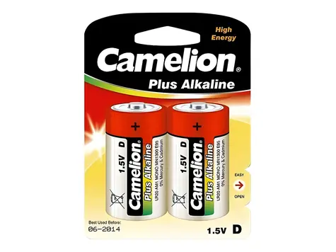 Camelion PLUS Alkaline D (LR20) / Bateria / Alkaliczna / 1,5 V / 2 szt.