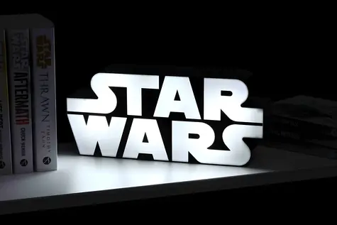 Logo Star Wars Paladone / Lampa / LED / 2 tryby oświetlenia / USB lub 3x AAA