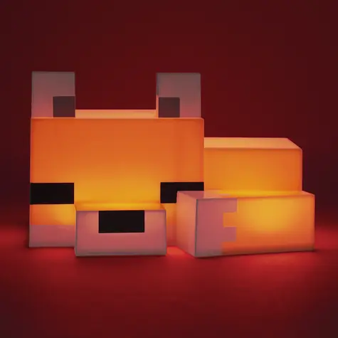 Lampa stołowa / lampa lisa PALADONE Minecraft