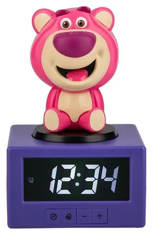 Budzik PALADONE Lotso / Biurkowy / Świecący / Zasilany przez USB