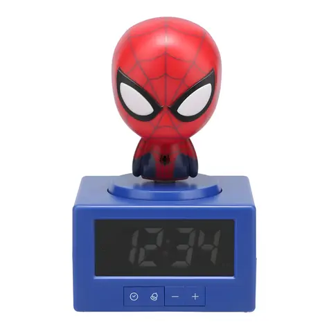 Budzik PALADONE Spiderman / Tarcza analogowa / 3x AA (bez baterii)