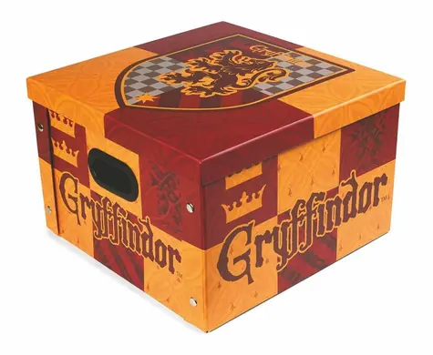 Pudełko do przechowywania w kształcie piramidy Harry Potter - Gryffindor / Pudełko do przechowywania / 37 × 37 × 24 cm / tektura
