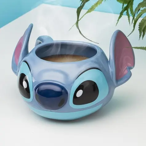 Kubek Paladone Stitch 3D / Kubek / Ceramiczny / 0,45 l / Malowany ręcznie
