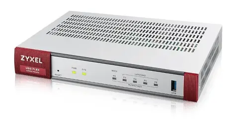 ZyXEL USG FLEX 50 HP / Zapora sieciowa / 5x 1 Gb/s / 1x PoE+ / 1x USB / roczny pakiet Entry Defense