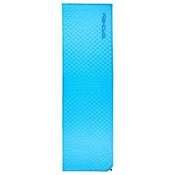 Spokey AIR PAD niebieski / Mata samopompująca / 180x50x2,5 cm / R- Value 3
