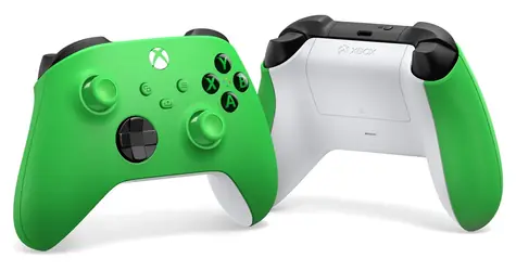 Kontroler Microsoft Xbox Series zielony / Kontroler / Bluetooth / Bateria AA / Czas pracy baterii 40 godz.