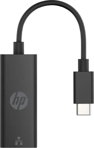 HP USB-C do RJ-45 G2 czarny / Adapter / RJ-45 / USB-C / 0,1 m