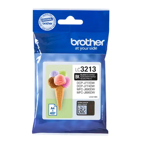 Brother LC3213BK czarny / Tusz / Oryginalny / 400 stron