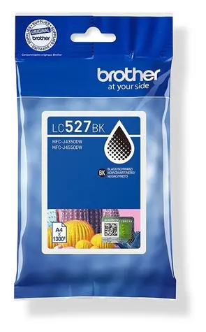 Brother LC527BK czarny / Wkład / oryginalny / do MFC-J4350DW, MFC-J4550DW