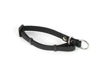 FENICA iQsil obroża wciągana czarna / Dla psów / Nylon / 15 mm / 40 cm