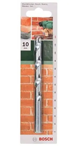 Wiertło murarskie BOSCH O10x80/120 mm / Wiertło / Wymiary 10 x 80/120 mm