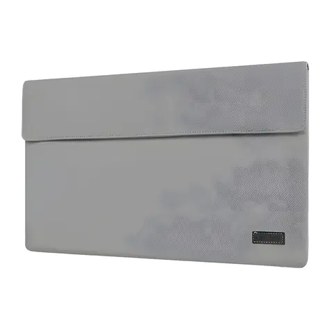 Etui Arzopa do monitora 14" szare / Etui / Skóra PU / Zapięcie magnetyczne