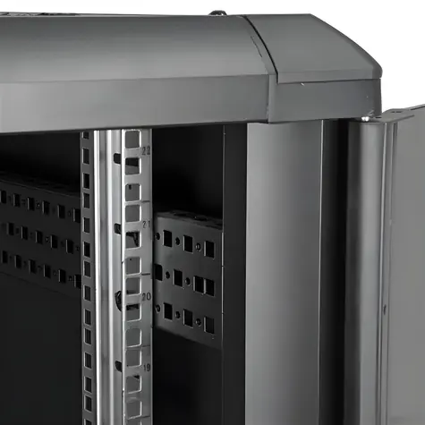 StarTech Rack 22U czarny / Szafa rack / 19" / Szerokość 600 mm / Głębokość 1000 mm / Nośność 800 kg