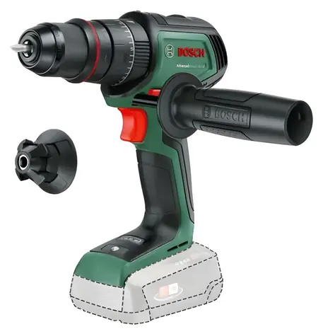 BOSCH AdvancedImpact 18V-80 zielony / Wiertarko-wkrętarka udarowa akumulatorowa / 18 V / uchwyt 13 mm / QuickSnap / 82 Nm / bez akumulatora