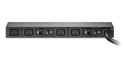 APC Rack PDU Basic 0-1U czarny / Panel rozdzielczy PDU / 32 A / 4X C19 / 200-240 V / 7680 W
