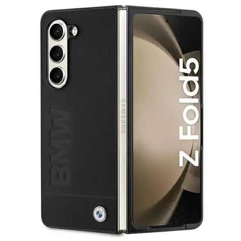 Nadruk Logo BMW Signature w kolorze czarnym / Etui / Samsung Galaxy Z Fold 5