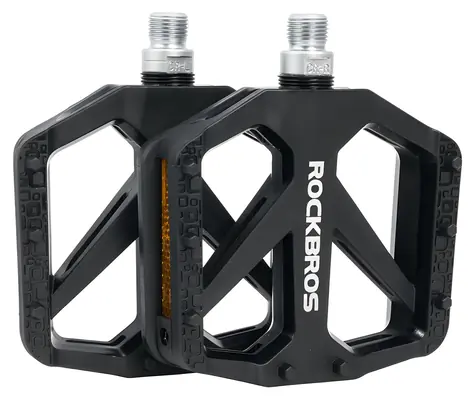 ROCKBROS BP2602 Pedały rowerowe czarne / nylonowe