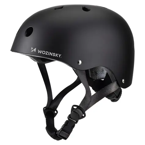 Wozinsky M czarny / kask BMX i hulajnoga / lekki
