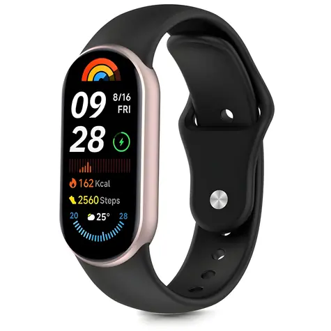 Tech-Protect IconBand Pure black / Pasek / do XIAOMI SMART Band 8/9/10, NFC