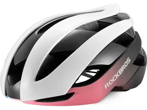 Rockbros 10110004007 niebiesko-różowy / Kask rowerowy / rozmiar L