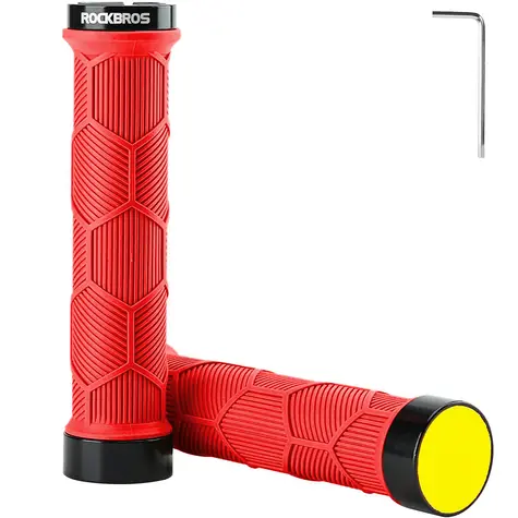 Rockbros 40720007002 czerwony / Uchwyt rowerowy / Z elementem odblaskowym