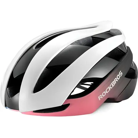Rockbros 10110004008 niebiesko-różowy / Kask rowerowy / rozmiar M