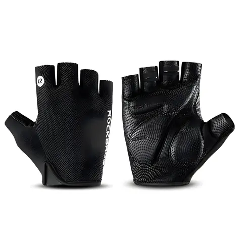 Rękawiczki rowerowe Rockbros S106BK czarne / rozmiar M