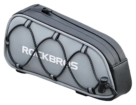 Rockbros 3012010901 Torba na ramę roweru srebrna / Torba na rower / 0,9 l