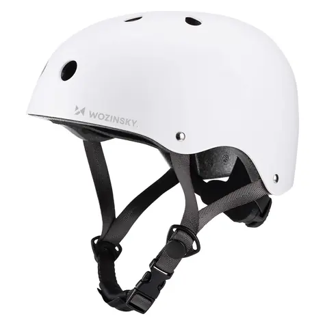 Kask Wozinsky BMX i hulajnoga biały / Kask / rozmiar S / lekka konstrukcja