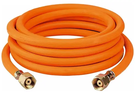 Wąż gazowy Meva z przyłączami 2x G3/8" L / Wąż / 2m