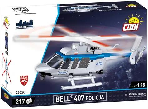 Cobi 26628 Zestaw policyjny Bell 407 / 1:48 / 217 elementów