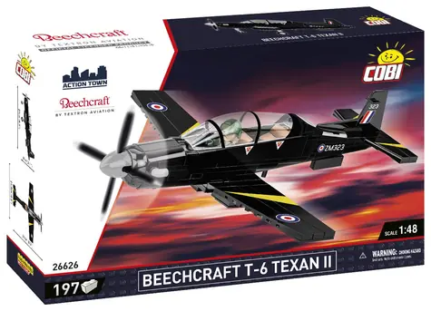 Cobi 26626 Beechcraft T-6 Texan II Kit / 1:48 / 197 elementów