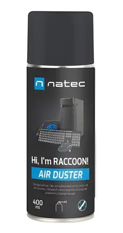Natec Raccoon 400 / Sprężone powietrze / 400 ml