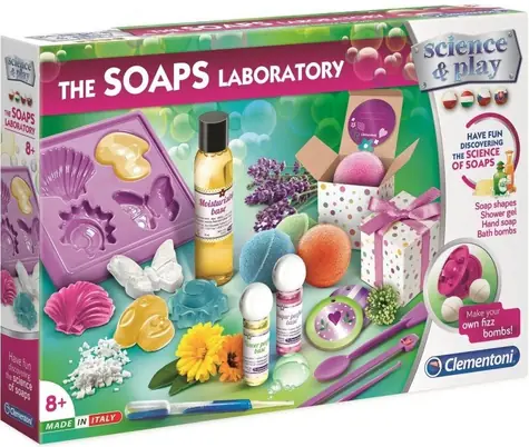 Clementoni Science&Play Lab: Laboratorium produkcji mydła / do 8 lat