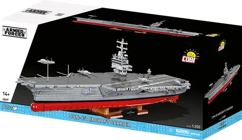 Cobi 4869 Lotniskowiec USS Enterprise CVN-65 / 6131 kostek / Kolekcja historyczna / II wojna światowa