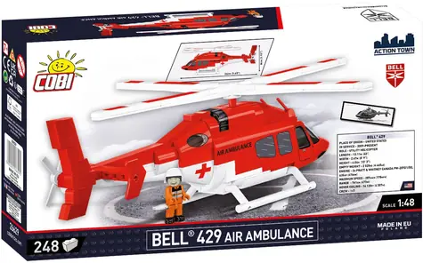 Zestaw Cobi 26629 Bell 429 Karetka powietrzna / 1:48 / 248 elementów