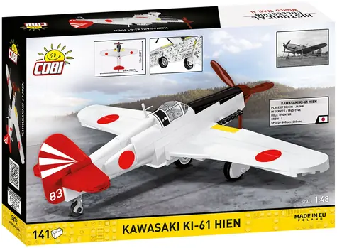 Cobi 5872 II WW Kawasaki Ki-61 Hien / 141 kostek / 1:48 / od 6 lat