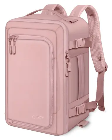 Tech-Protect Defender S50 różowy / Plecak / 20L / na laptopa / bagaż podręczny Ryanair i Wizz Air