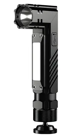 Superfire G19 / Latarka wielofunkcyjna / 5 W / USB-C / IP42