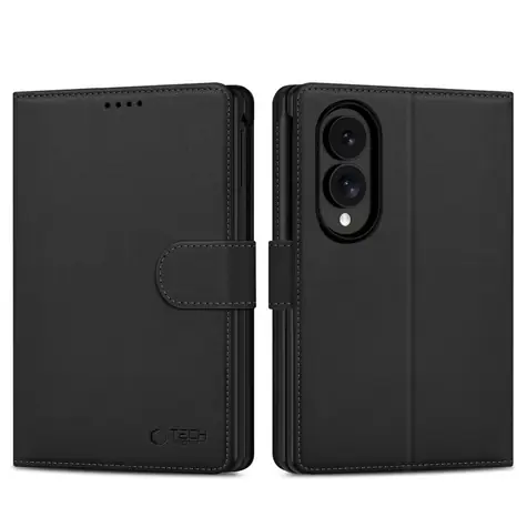 Portfel Tech-Protect czarny / Etui portfelowe / Samsung Galaxy Z Fold8